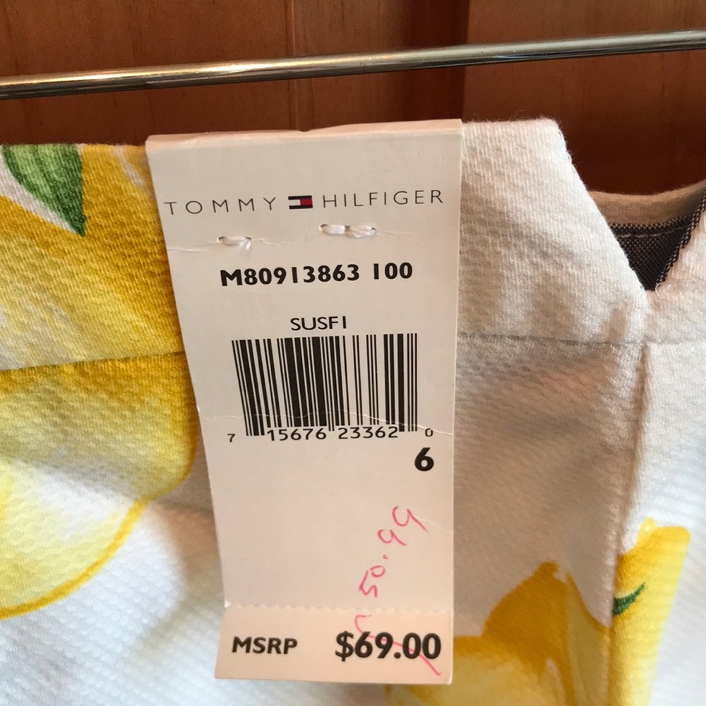 NWT Tommy Hilfiger Lemon Capris - Picture 4 of 8